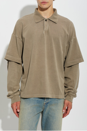 AGOLDE Long sleeve polo