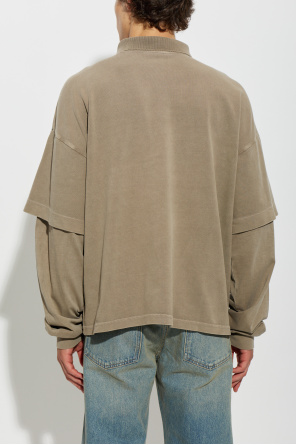 AGOLDE Long sleeve polo