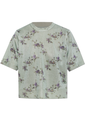 Top with lurex thread