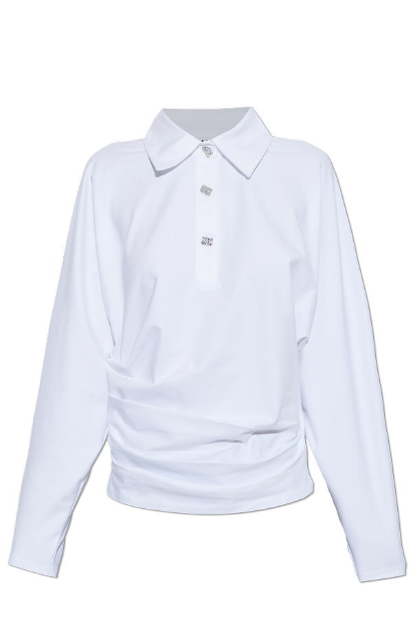 Polo Shirt with Darts od Ganni