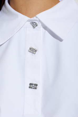 Ganni Polo con pinzas