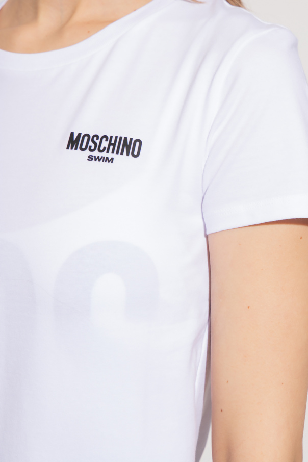 Moschino BOSS dog print T-shirt