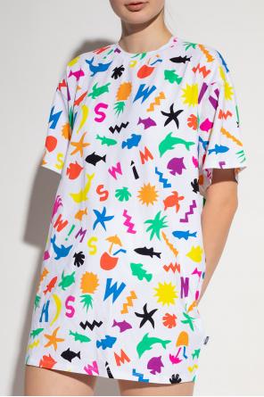 Moschino Patterned oversize T-shirt