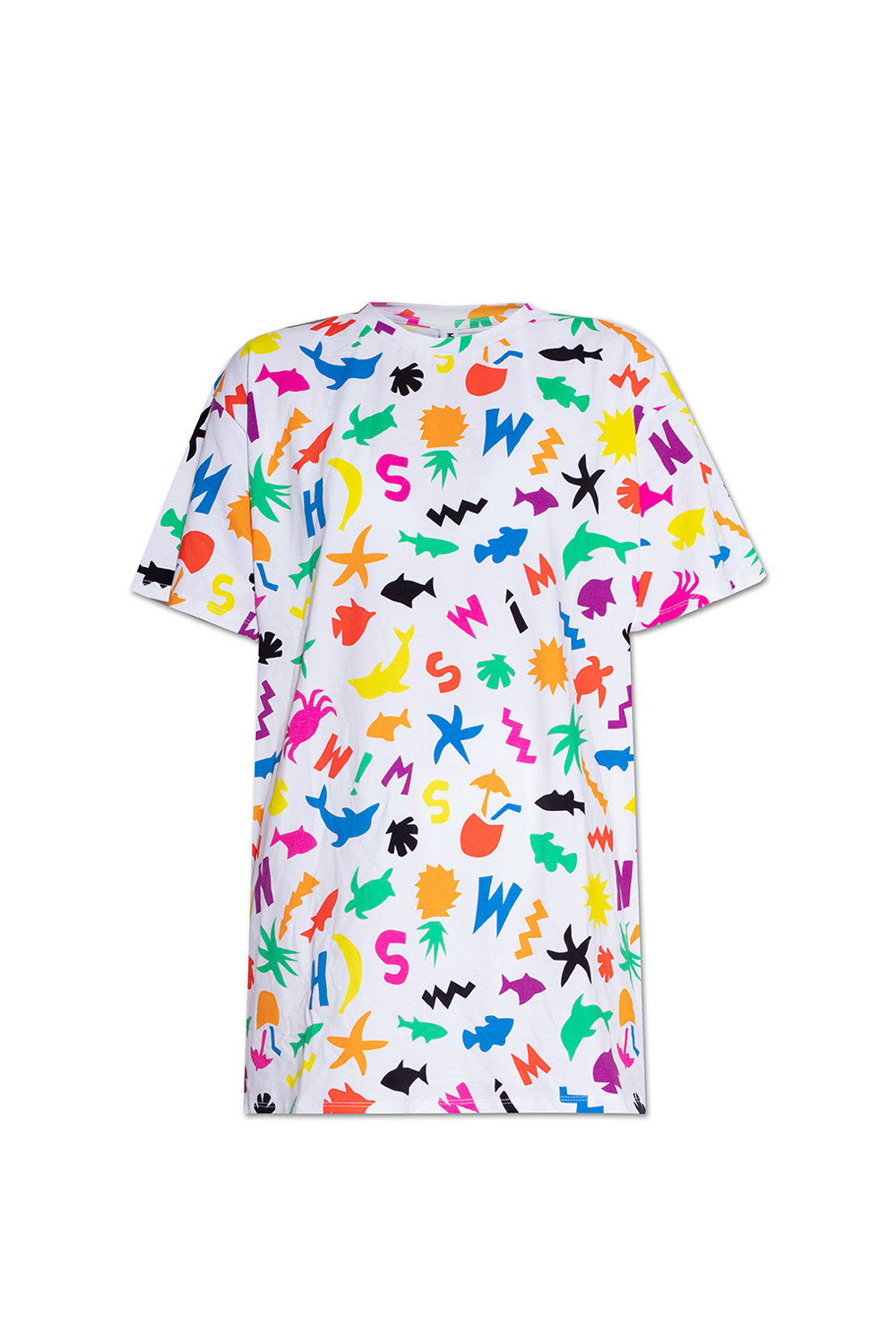 Moschino Patterned oversize T-shirt