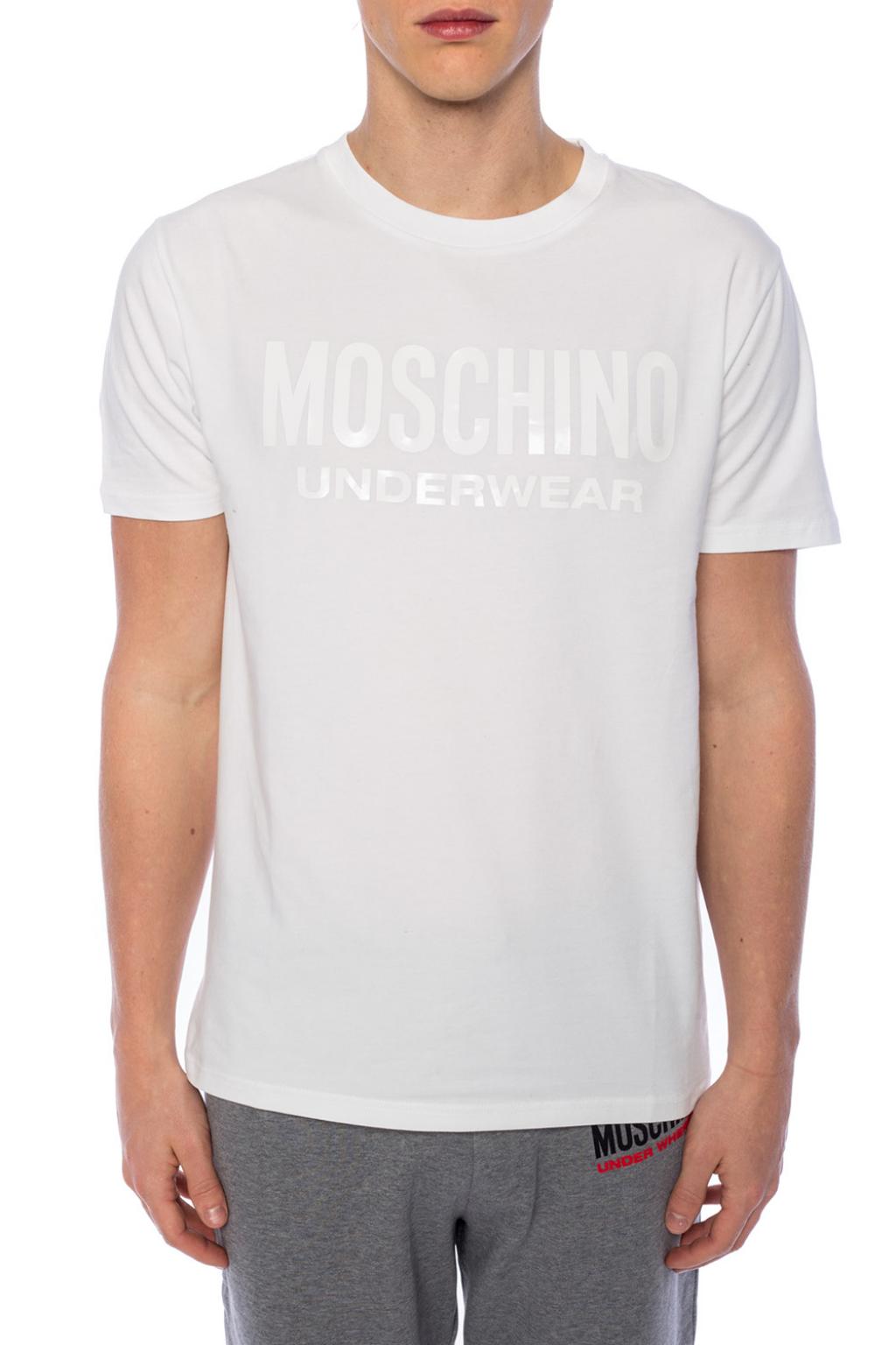 Moschino T-shirt z nadrukowanym logo