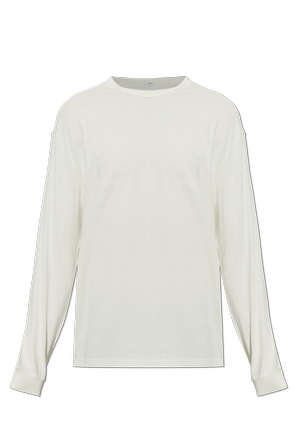 Cream White Long Sleeve T-Shirt by POST ARCHIVE FACTION