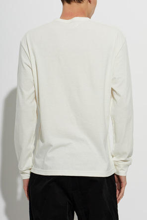POST ARCHIVE FACTION Cream White Long Sleeve T-Shirt by POST ARCHIVE FACTION