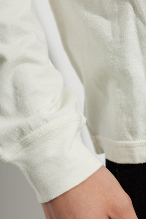 POST ARCHIVE FACTION Cream White Long Sleeve T-Shirt by POST ARCHIVE FACTION
