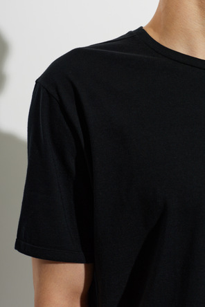 POST ARCHIVE FACTION Black Crew Neck T-shirt