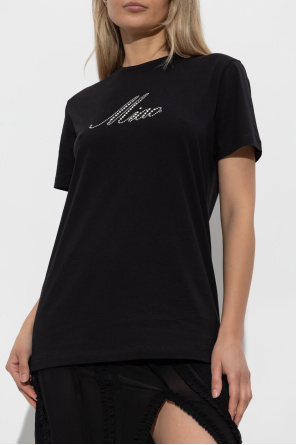 Blumarine Top con logo z