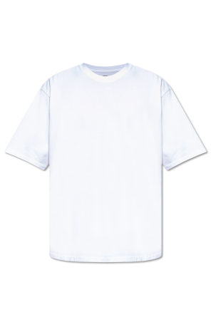 Calvin Klein Jeans Pride Vit t-shirt med stor logga på ryggen
