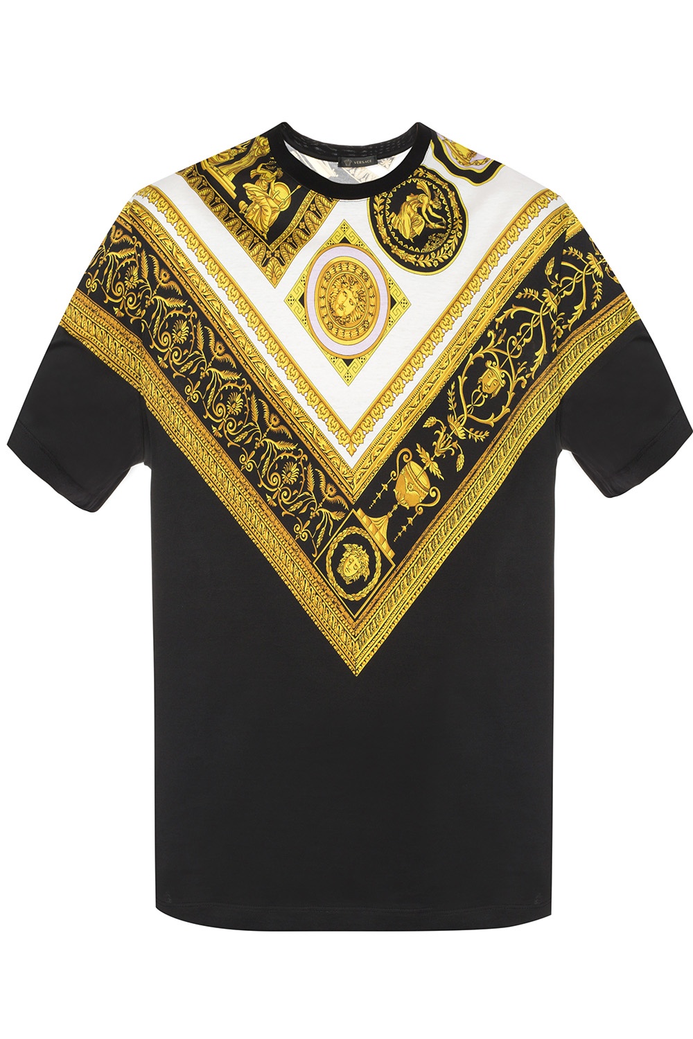 Baroque pattern T-shirt Versace 