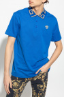 Versace Cotton pima polo shirt