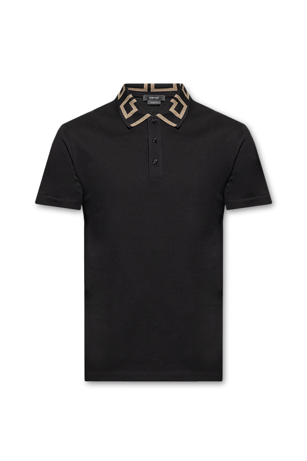 Polo shirt with logo od Versace
