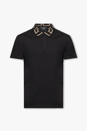 Polo shirt with logo od Versace