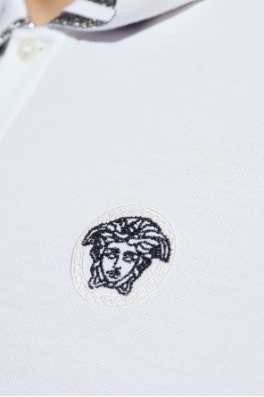 Versace Polo de algodón