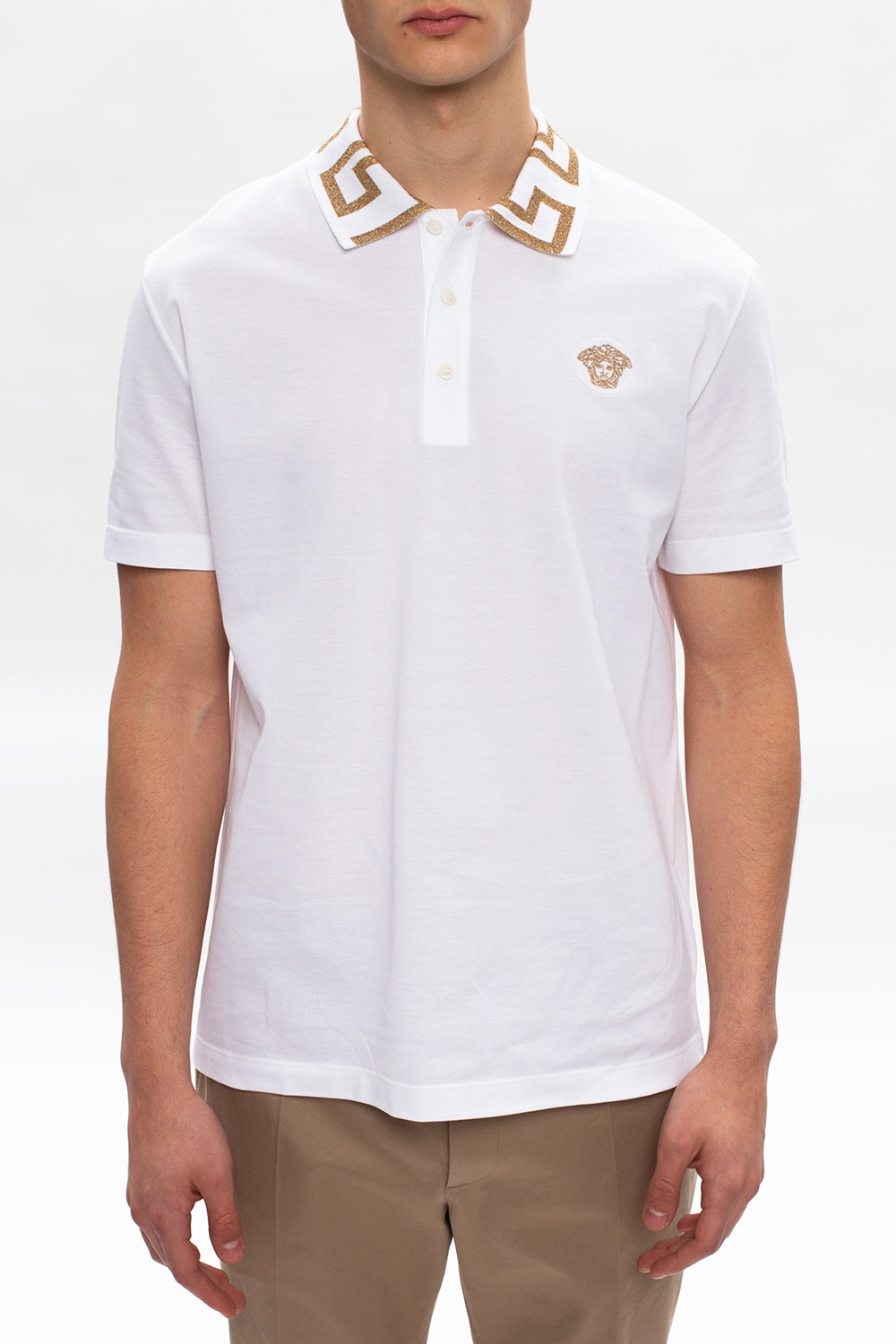 Polo shirt with logo Versace - Vitkac Spain