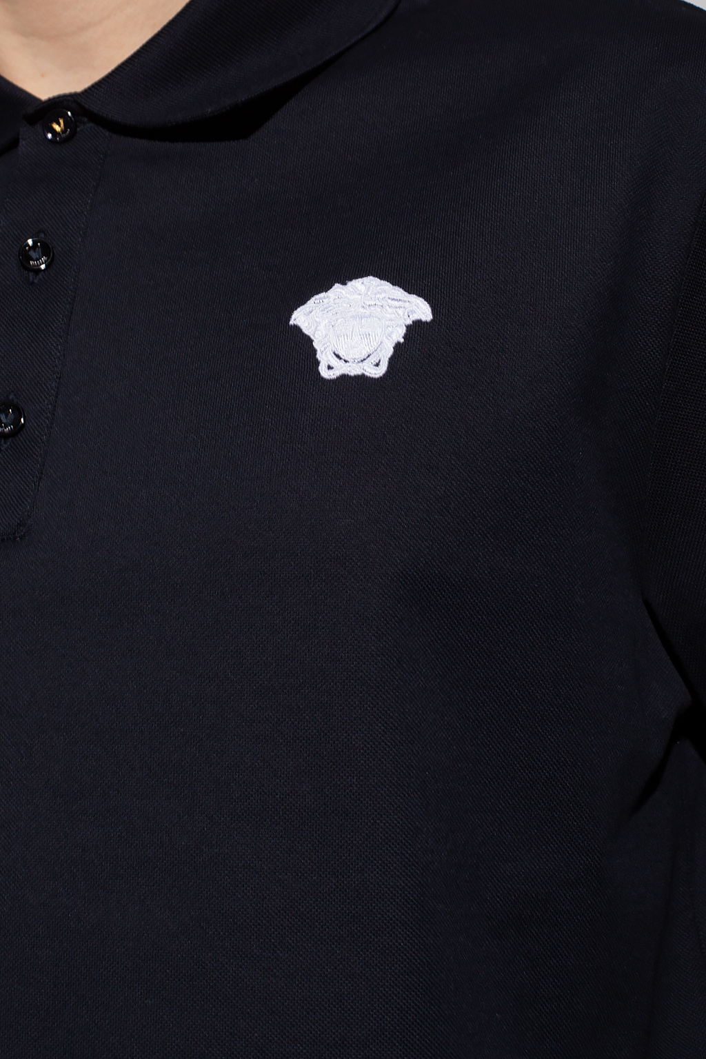 Versace Polo shirt with Medusa head