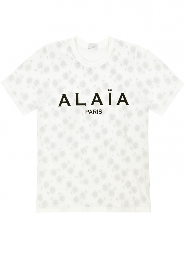 Alaïa T-shirt Yves with logo