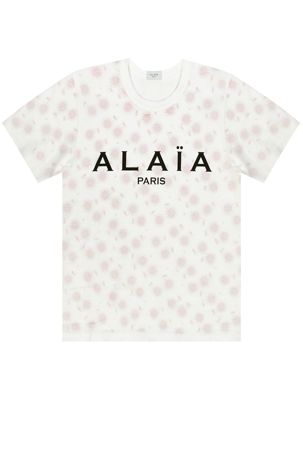 Alaia Giorgio Armani tonal embroidered logo polo shirt