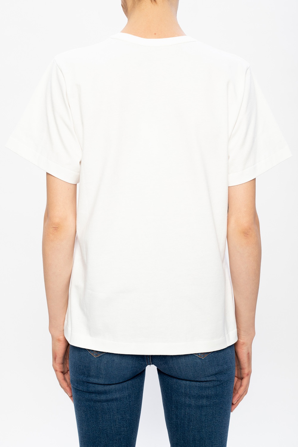 Alaia jersey short sleeve t shirt