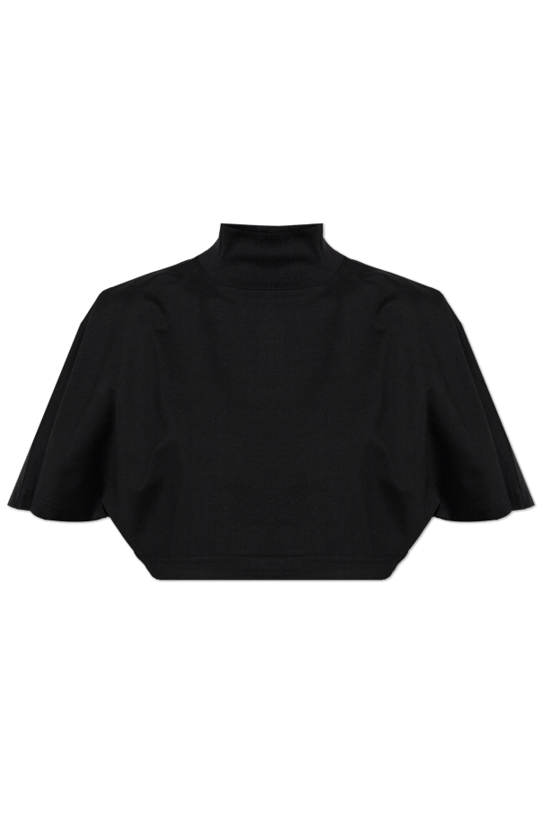 Short top with a turtleneck od Alaïa