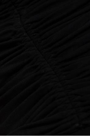 Alaïa Top z dekoracyjnymi drapowaniami po bokach