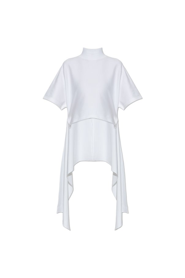 Asymmetrical top with turtleneck od Alaïa