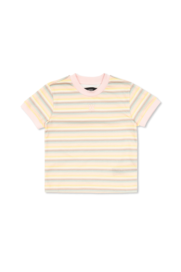 Striped pattern T-shirt od Amiri Kids