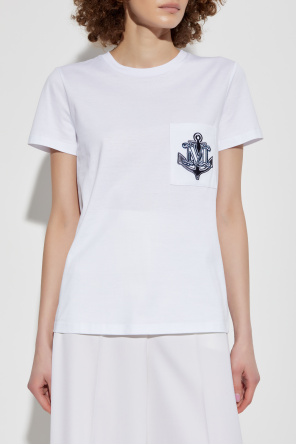 Max Mara T-Shirt mit Tasche