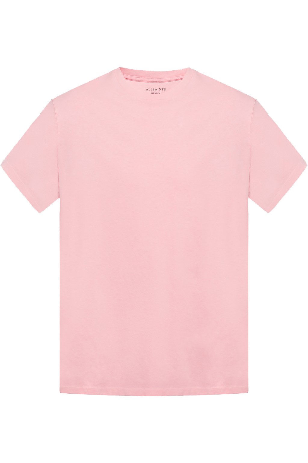 Light Pink Plain round Neck T-Shirts