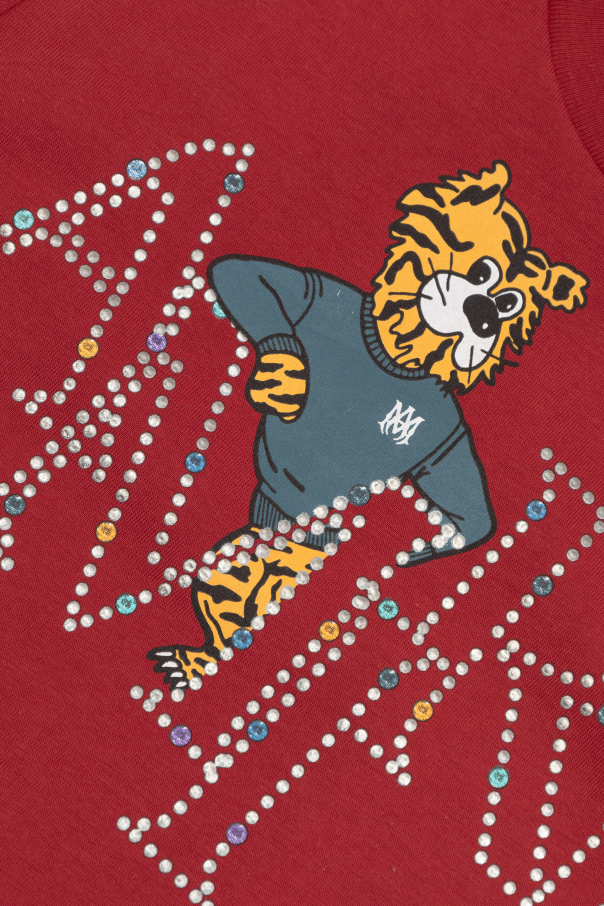 Amiri Kids Camiseta con logo