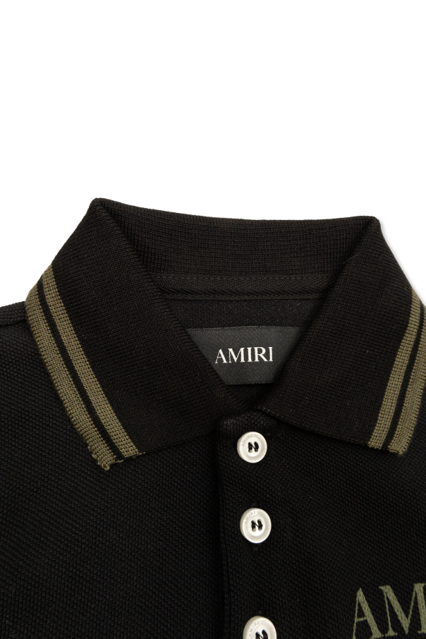 Amiri Kids Polo z nadrukowanym logo