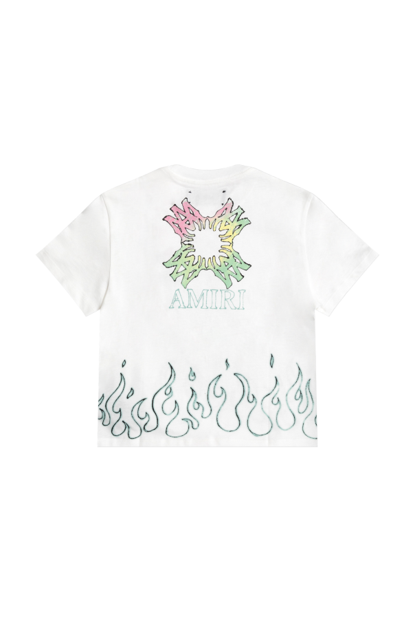 Amiri Kids Camiseta con estampado