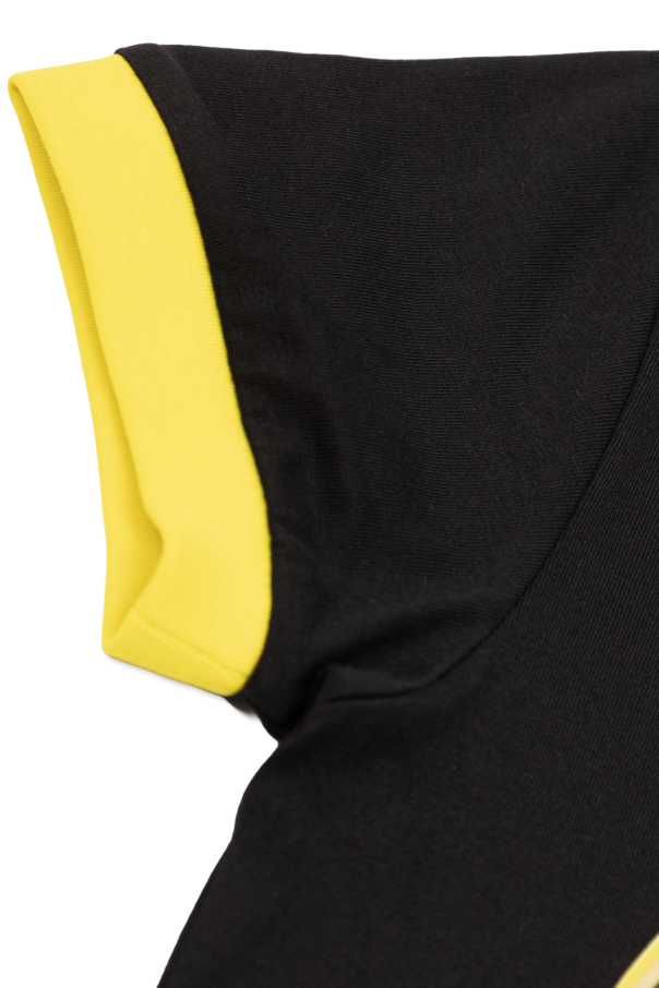 Amiri Kids T-shirt com logótipo estampado