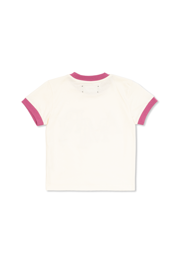 Amiri Kids T-shirt com logótipo estampado