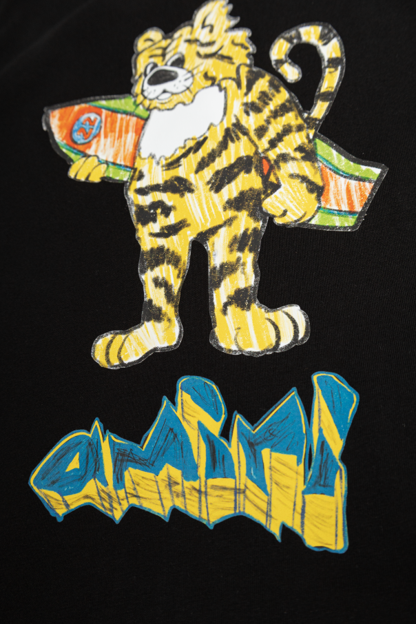 Amiri Kids T-shirt com estampado colorido