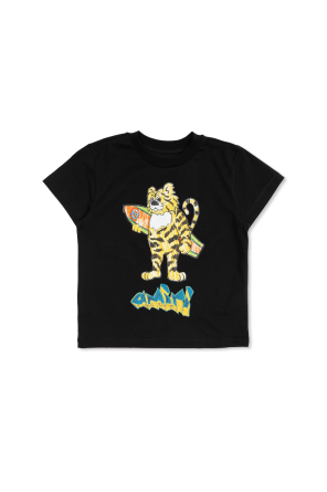Camiseta con estampado colorido