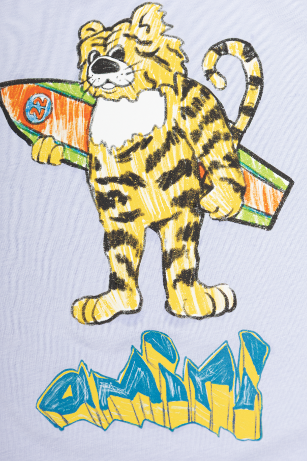 Amiri Kids T-shirt com estampado colorido