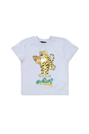 Camiseta con estampado de colores