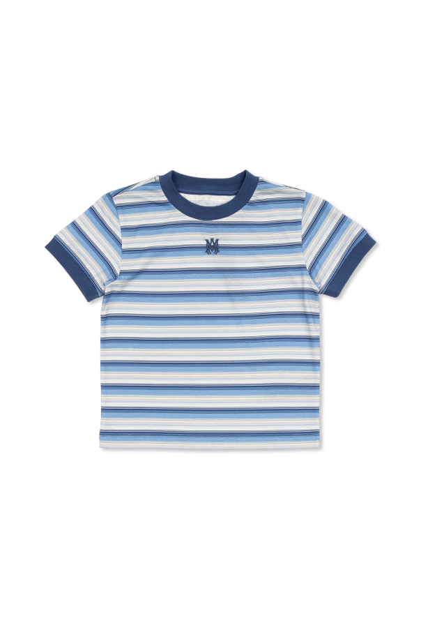 Striped pattern T-shirt od Amiri Kids
