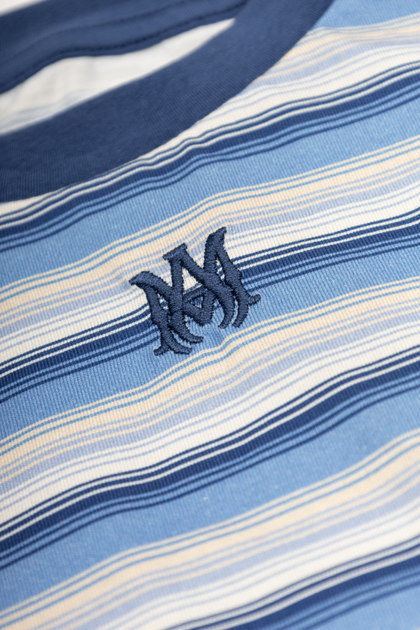 Amiri Kids T-shirt às riscas