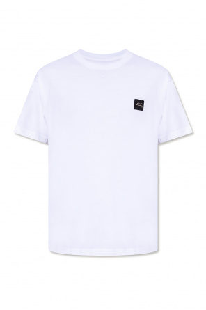 MSGM Kids logo-print T-shirt dress White