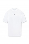 EVISU logo-print short-sleeve T-shirt Reclaimed Bianco