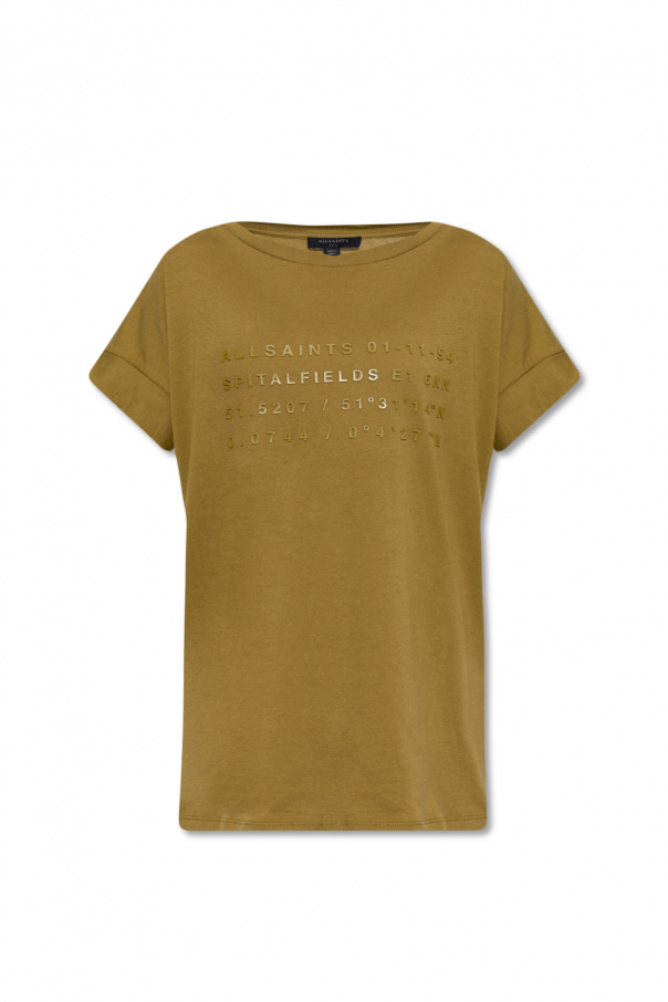 AllSaints ‘Address’ T-shirt with logo