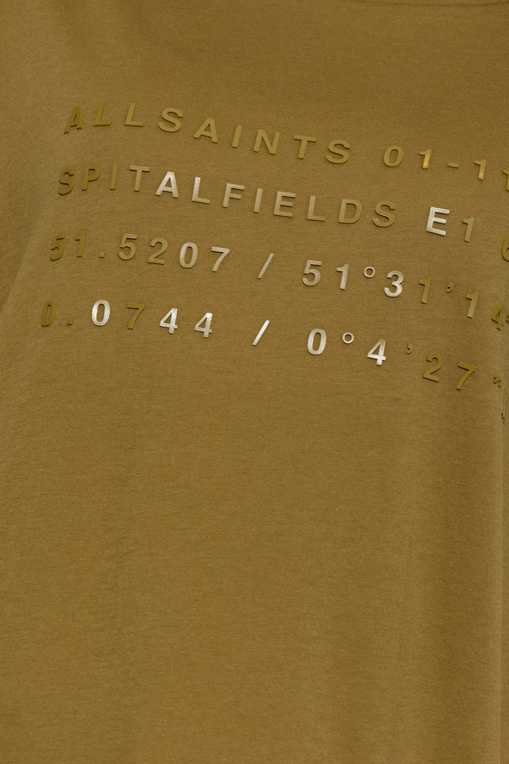 AllSaints ‘Address’ T-shirt with logo