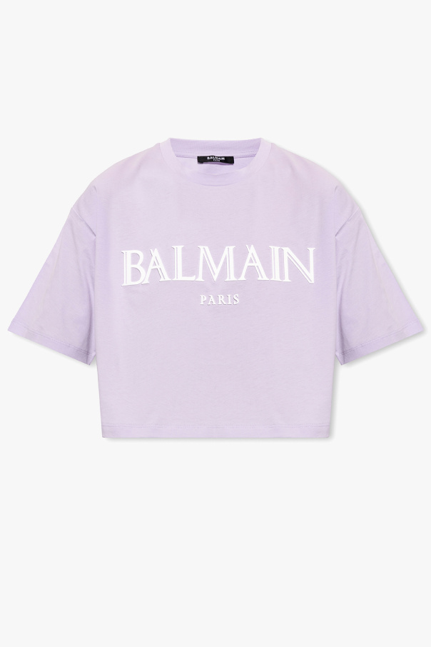 Balmain Grigio Relaxed-fitting T-shirt