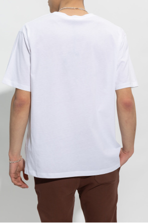 balmain silk T-shirt from organic cotton