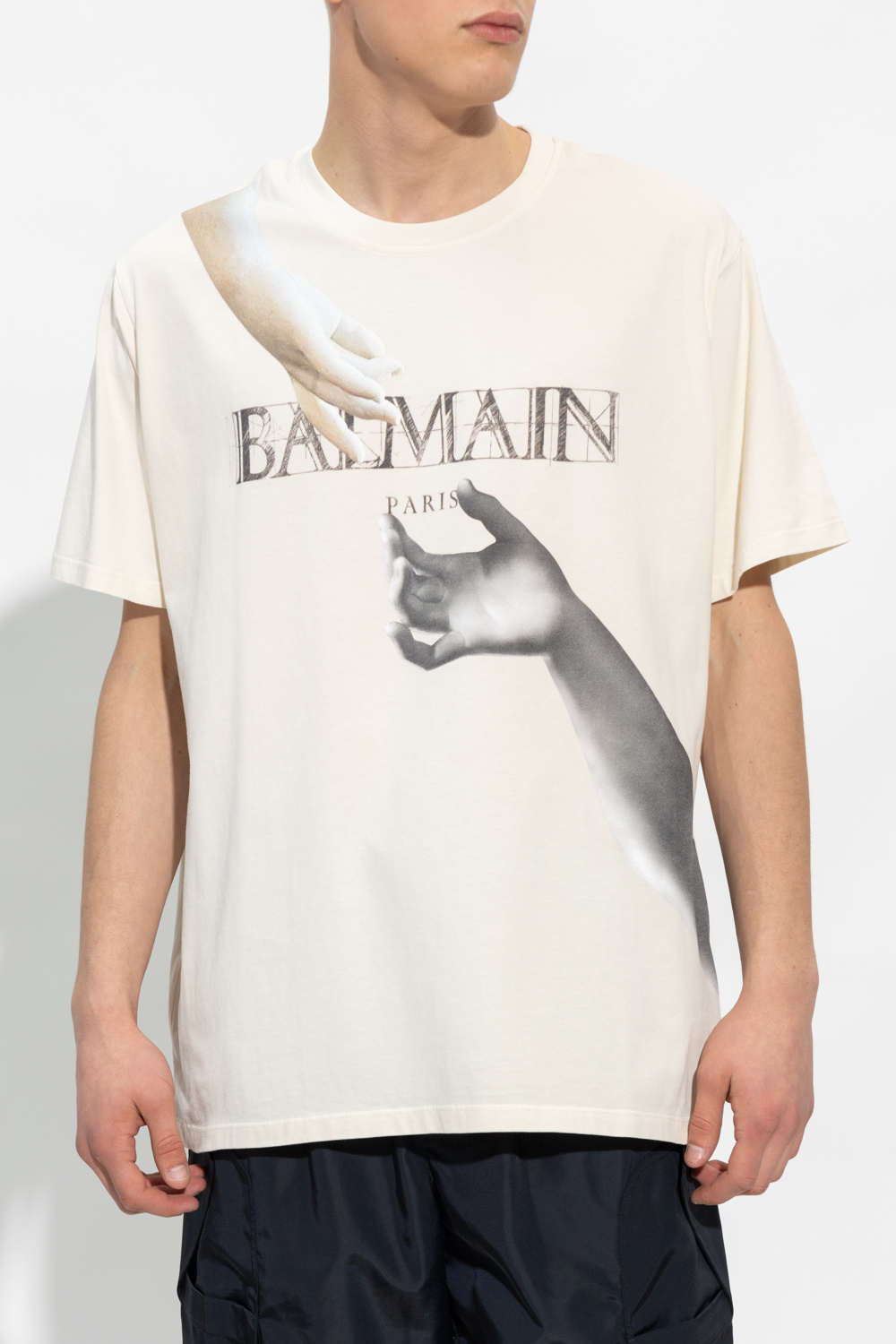 balmain blazer-style Printed T-shirt