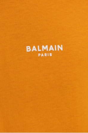 Balmain Balmain Black Sweatshirt For Kids With Blue Logo
